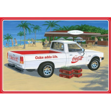 1980 Dodge Ram D-50 pick up model car kit Coca-Cola