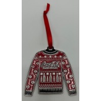 Coca-Cola Zero Sugar Ugly Sweater ornament