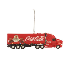 Coca-Cola Christmas truck ornament